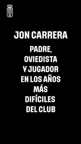 El emotivo vídeo del Oviedo sobre el legado oviedista de Jon Carrera a sus hijos: pelos de punta