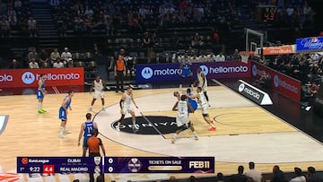 Resumen del BC Dubai vs. Real Madrid de Euroliga