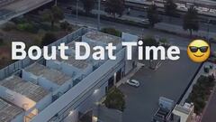 Cazan desde una ventana la prueba de fuegos artificiales para la Super Bowl: se van a quedar sin palabras