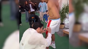 Bad Bunny entregó su Grammy a un niño... pero no era Liam Conejo Ramos