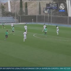El Madrid, echando humo: incomprensible que el árbitro diera validez a este gol del Betis