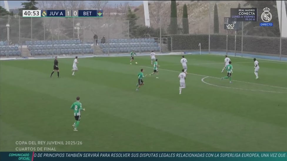 El Madrid, echando humo: incomprensible que el árbitro diera validez a este gol del Betis