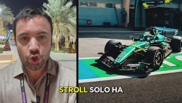 Stroll: “Motor, balance, agarre... nos faltan cuatro segundos”