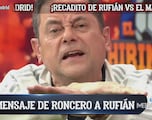 Roncero se calienta y responde a Gabriel Rufián tras la pulla en el Congreso al Real Madrid