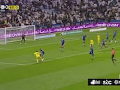 La celebración de Cristiano a los miles de árabes de la grada tras su huelga