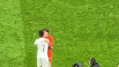 El brillante momento de Vinicius cuando pita el árbitro y un canterano de la Real le pide la camiseta