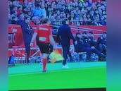 Sale a la luz el gesto de Almeyda hacia el árbitro que no se vio en TV y le costó la expulsión