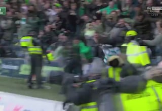 El gol de un ex culé en el 97′ que enloqueció a todo un fondo visitante del Celtic: no van a creer la invasión