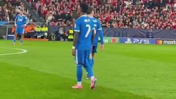 Benfica releases key footage to defend Prestianni over the alleged racist insult toward Vinícius Jr