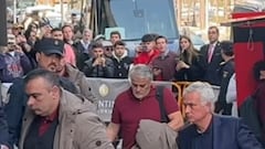 Lo primero que escuchó Mourinho al pisar la calle en Madrid: sorprendió a todos