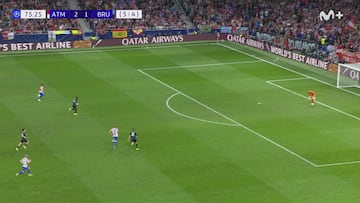 El salto que necesitaba el Atleti: Lookman y su maravilla para finiquitar el pase a octavos