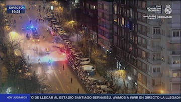 Pelos de punta con la busiana en Concha Espina: noche especial en el Bernabéu