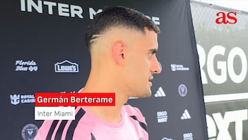 Germán Berterame: “Mascherano me ha dicho que tenga paciencia porque el gol va a llegar”