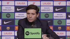 La explicación de Marcelino a su broncazo con Flick que se ha hecho viral al instante