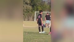 La locura del hijo de Messi que suma ya 2M de reproducciones: el regate final es tremendo