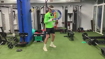 Realidad virtual, gafas estroboscópicas, luces de reacción… la portería llevada a otra dimensión