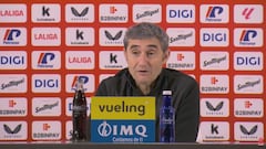 Le preguntan a Valverde por la roja a Cubarsí: su respuesta es tan poco común como tajante