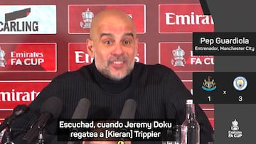 Guardiola sancionado dos partidos: su mosqueo en rueda de prensa es tremendo
