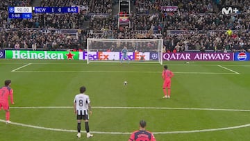 Esto es grandeza: vean cómo tiró Lamine Yamal el penalti con el tiempo cumplido