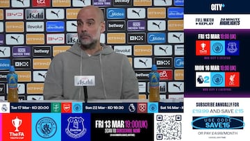 La respuesta de Guardiola sobre si el City le puede remontar al Madrid: va a dar mucho que hablar