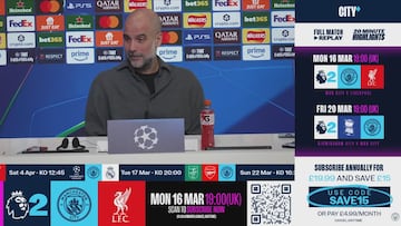Guardiola crunches the numbers: “Madrid have won 15 European titles, but played 100... is that failure?”