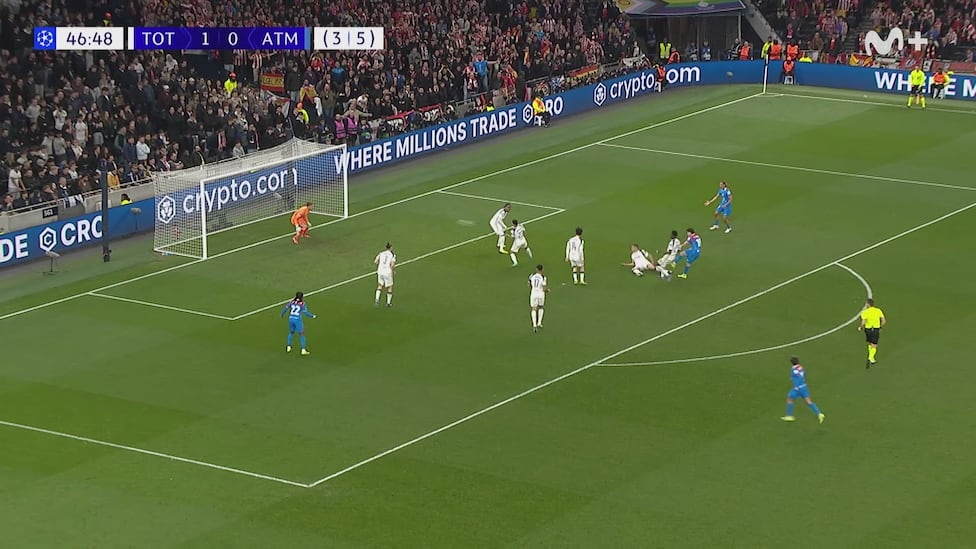 Inconmensurable golazo de Julián Alvarez: lo que le hizo a 7 del Tottenham es para recordar...