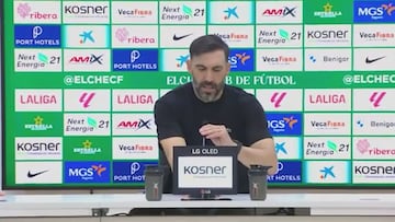 Alta tensión entre Sarabia y Demichelis: “Hay cosas que no me gustan...”