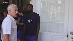 Llega Mbappé a la concentración francesa y el enfado de Deschamps no pasa desapercibido