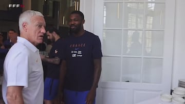 Llega Mbappé a la concentración francesa y el enfado de Deschamps no pasa desapercibido