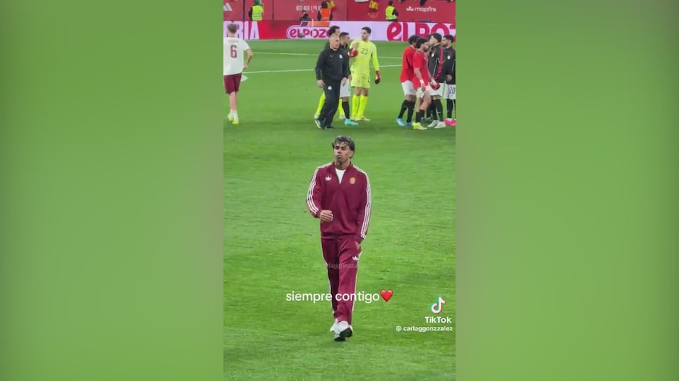 Así fue la salida de Lamine Yamal de Cornellá tras los cánticos racistas: su cara lo dice todo