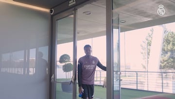 Militao, tras casi cuatro meses