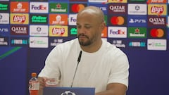 Kompany’s ice cold response when asked if he fears a Real Madrid comeback in Munich