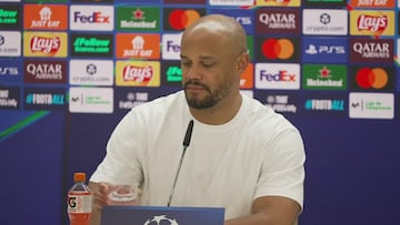 Kompany’s ice cold response when asked if he fears a Real Madrid comeback in Munich
