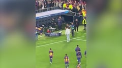 No se vio en TV y es exagerado: el enfado de Fermín, tras el pitido final, pudo acabar mal...