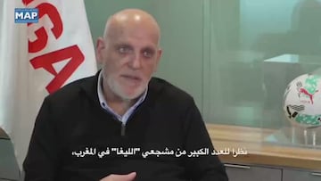 Tebas abre la puerta a LaLiga en Marruecos