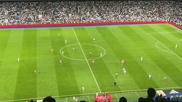 Y el Bernabéu dijo basta: tremendo lo que pasó cuando pitó el árbitro el final