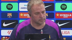 Flick anuncia su deseo de renovar con el Barça con una frase que arderá en orgullo al culé