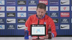 La respuesta de Simeone cuando le preguntan si el Atleti está adulterando la competición