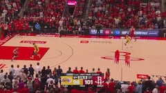 La locura de Lebron para mandar el partido a la prórroga y después ganar: una de las jugadas de la temporada