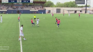 Valdebebas can’t stop talking about him: the U-Youth “10” scores a wonder goal