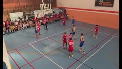 Fue muy grave: lo que pasó en este partido de baloncesto casi abre todos los informativos de TV generalistas de España