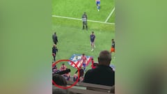 Al descubierto el enganchón en el túnel de vestuarios que no se vio en TV: Simeone no se pudo contener