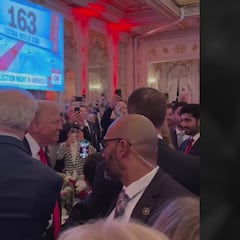 La celebración de Trump tras la noche electoral: así está siendo su fiesta