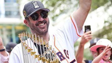 Justin Verlander is unanimously voted the American League’s Cy Young Award winner for the third time in his illustrious career