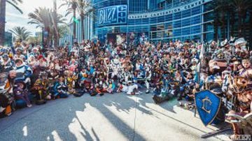 All cosplayers from BlizzCon 2016 get together