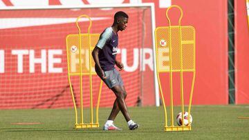 Dembélé cuts vacation short and starts training in Barcelona