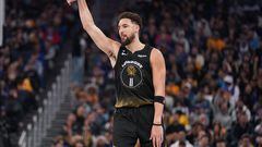 Klay Thompson set the tone early, scoring 33 first half points in the Golden State Warriors 123-112 win over the Phoenix Suns on Monday Night.