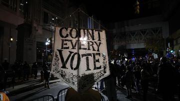 Trump has filed lawsuits to stop the count but the vote counting continues in Georgia, North Carolina, Pennsylvania, Nevada and Alaska.