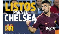 Las portadas de los medios catalanes se enfocan en Chelsea