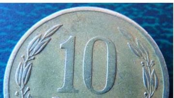 Así es la moneda de $10 pesos más cara de Chile: puedes venderla hasta en $18.000 pesos